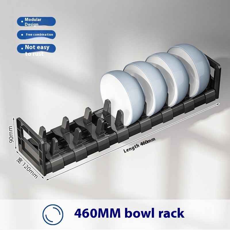 Kitchen Bowl Dish Tableware Storage Rack