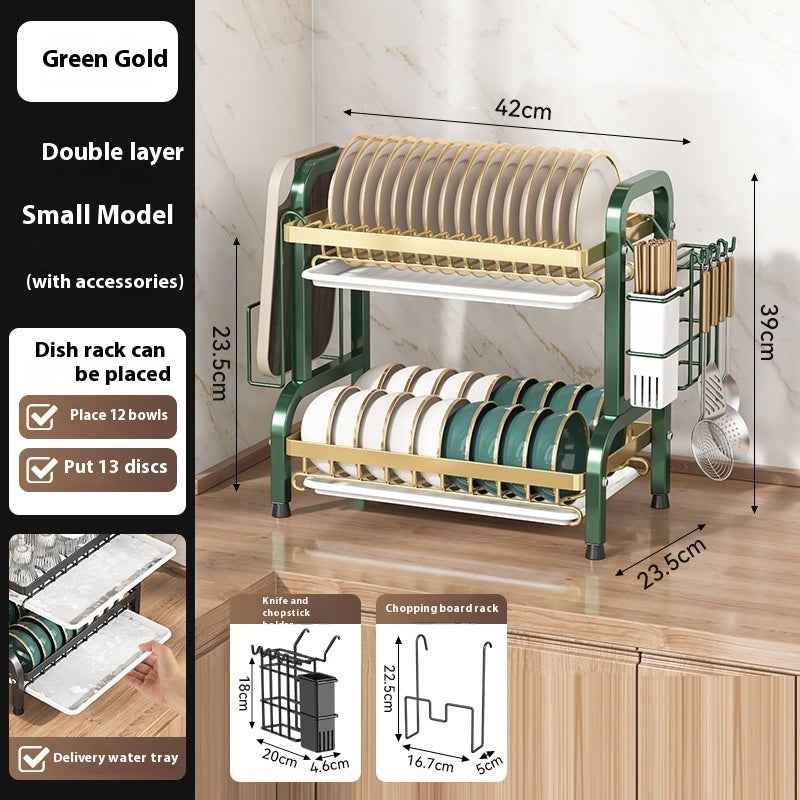 Kitchen Storage Bowl Dish Plate Storage Rack