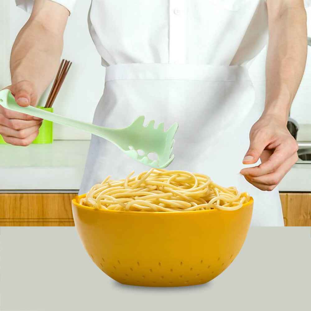 Multi-Function Kitchen Spatula and Pasta Spoon